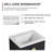Wall Mounted Bathroom Vanity with Sink-989149503