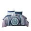 Édredon et drap-housse bleu marine-120274462-120274466