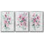 Posy Blooms II - ensemble de 3 reproductions de photos sur toile-97710344-97710343