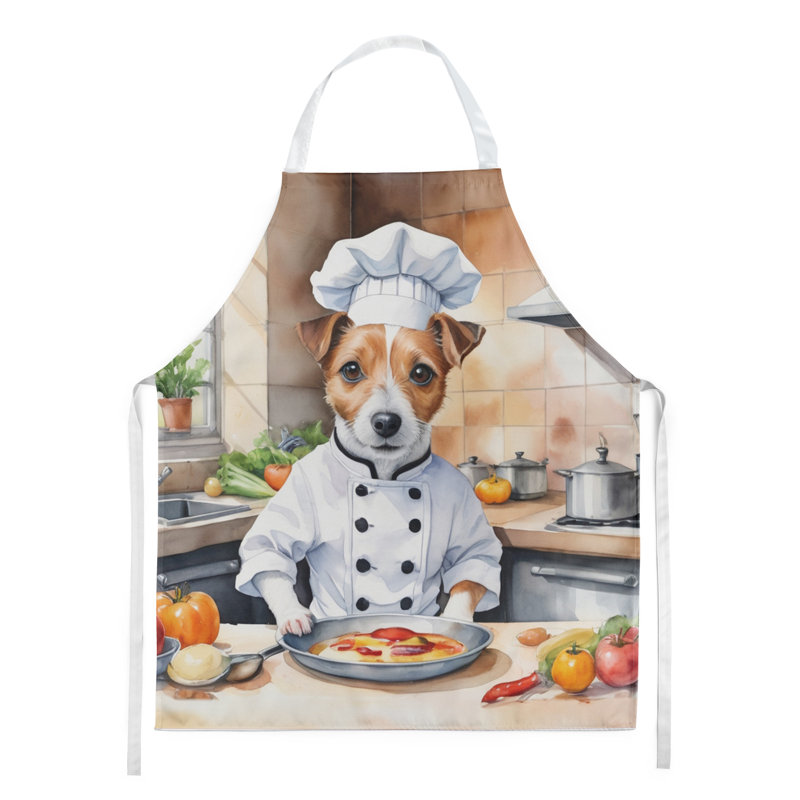 No Pattern Bib Apron
