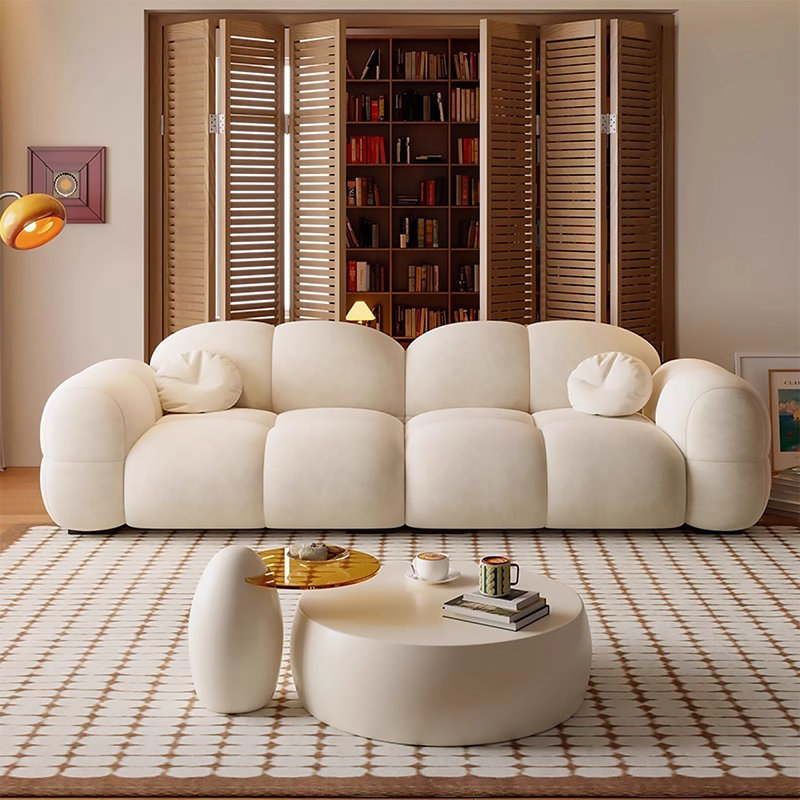 Canapé simple 94,49 po pour deux personnes, H 27,56 po x l 94,49 po x P 33,46 po