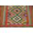 Geometric Kilim Oriental Wool Runner Rug 2x7