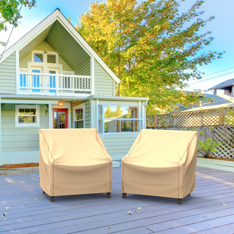 Housse pour chaise de patio Eduardo, H 36 po x l 36 po x P 36 po