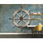 Papier peint nautique, décoration murale de roue de bateau rétro-1520651094-1520651080