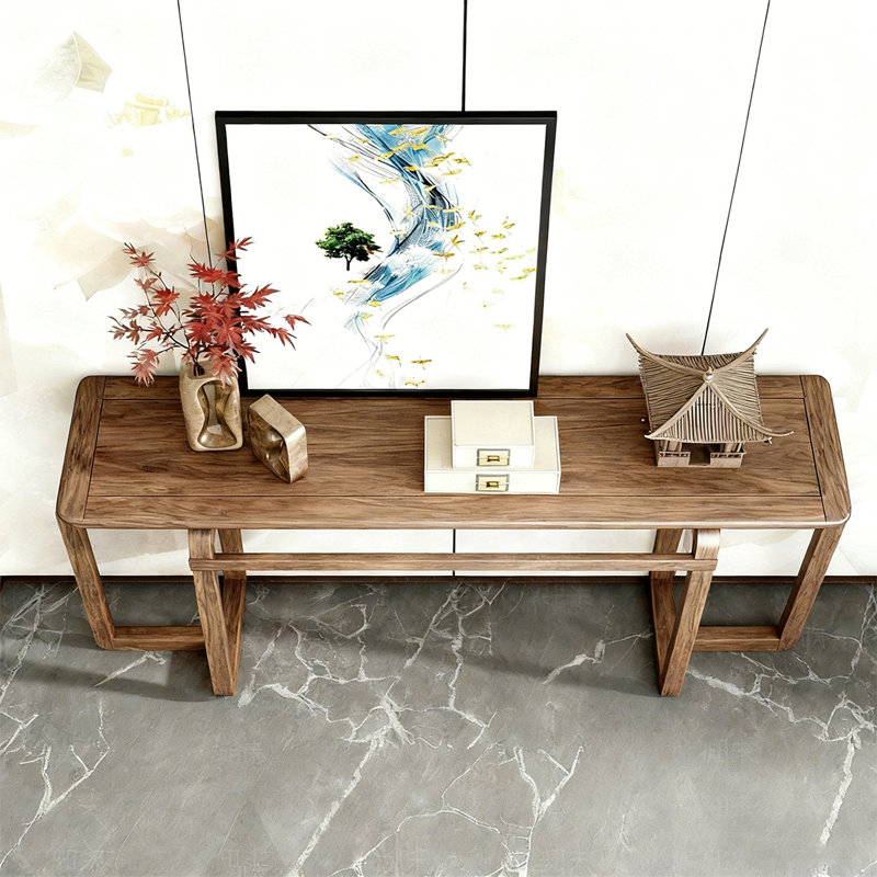 Console moderne minimaliste pratique, H 34,65 po x l 70,87 po x P 14,96 po