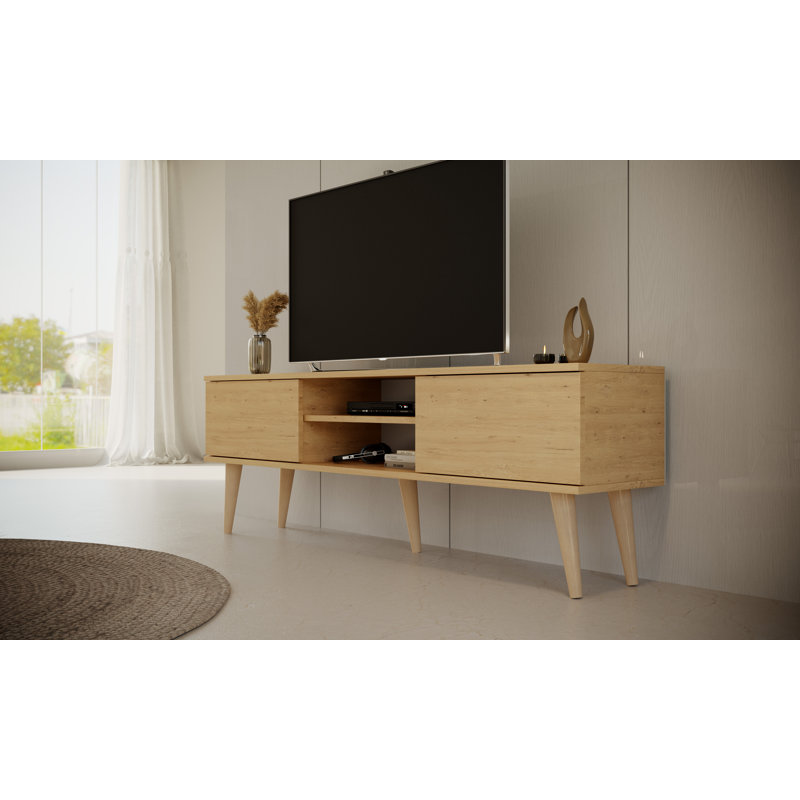 Kaylani TV Stand, 160cm W, Artisan Oak
