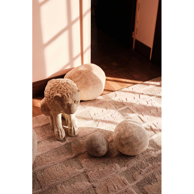 The Rug Company X Kelly Wearstler Elowen Area Rug, Rectangle 4' x 6', Sandstone
