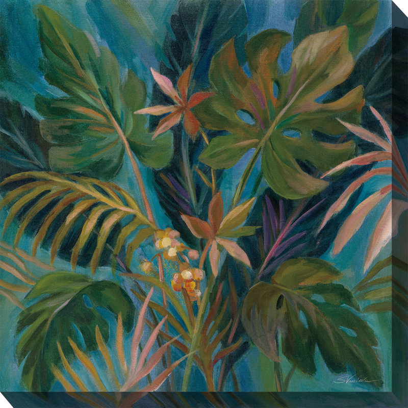 Toile murale d'extérieur Joffre Midnight Tropics