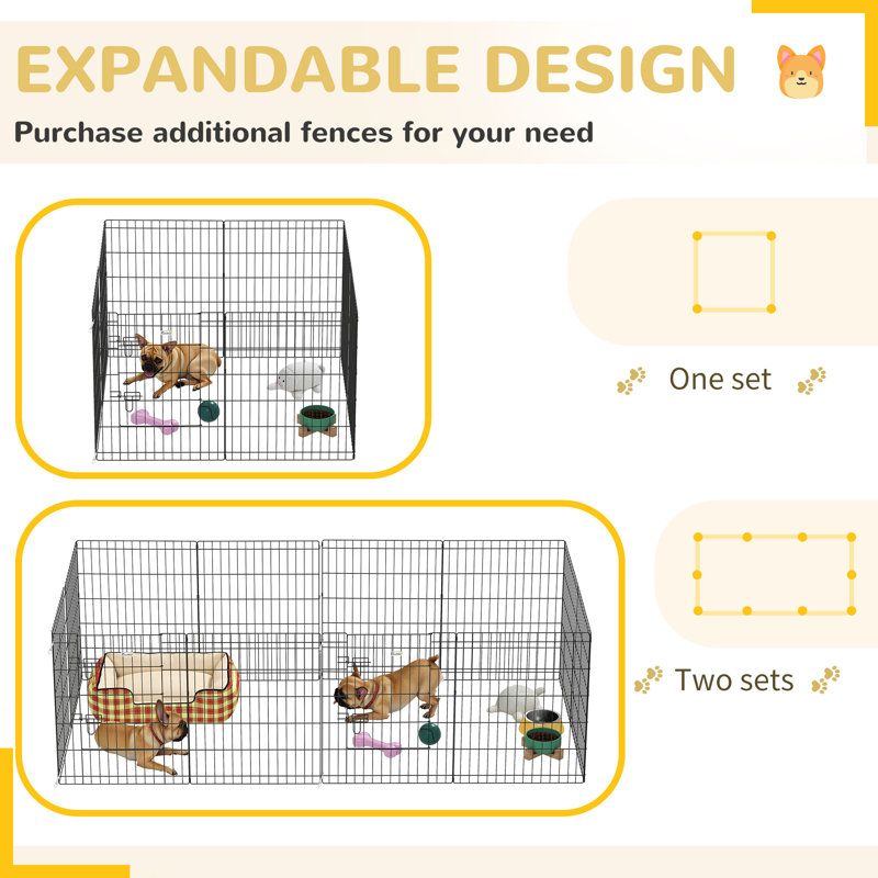 Barrière pour animaux Tucker Murphy Pet ™ de 30 po de hauteur avec barrière pour chien et barrière d'intérieur pour escalier comprenant un ensemble d'extensions de 2,8 po, 5,5 po, barrière de sécurité montée sur pression, noir