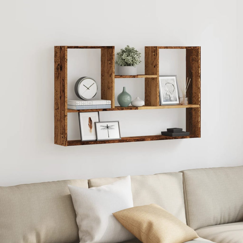 Reus Floating Shelf, Old Wood