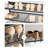 Metal 5-Tier 20 Pairs Shoe Rack-305715668