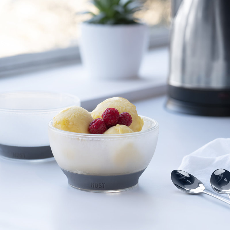 Ice Cream FREEZE Bowl in Grey