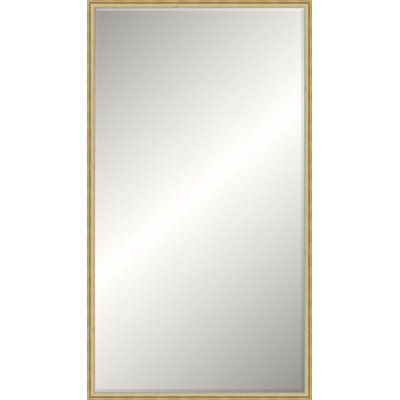 Miroir de plancher en bois massif Chamblee