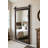 Ozark Hardwood Beveled Mirror With Steel Barn Door Rail-1793550329