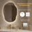 Dibbrun Frameless Lighted Bathroom Mirror-902978309-929109394