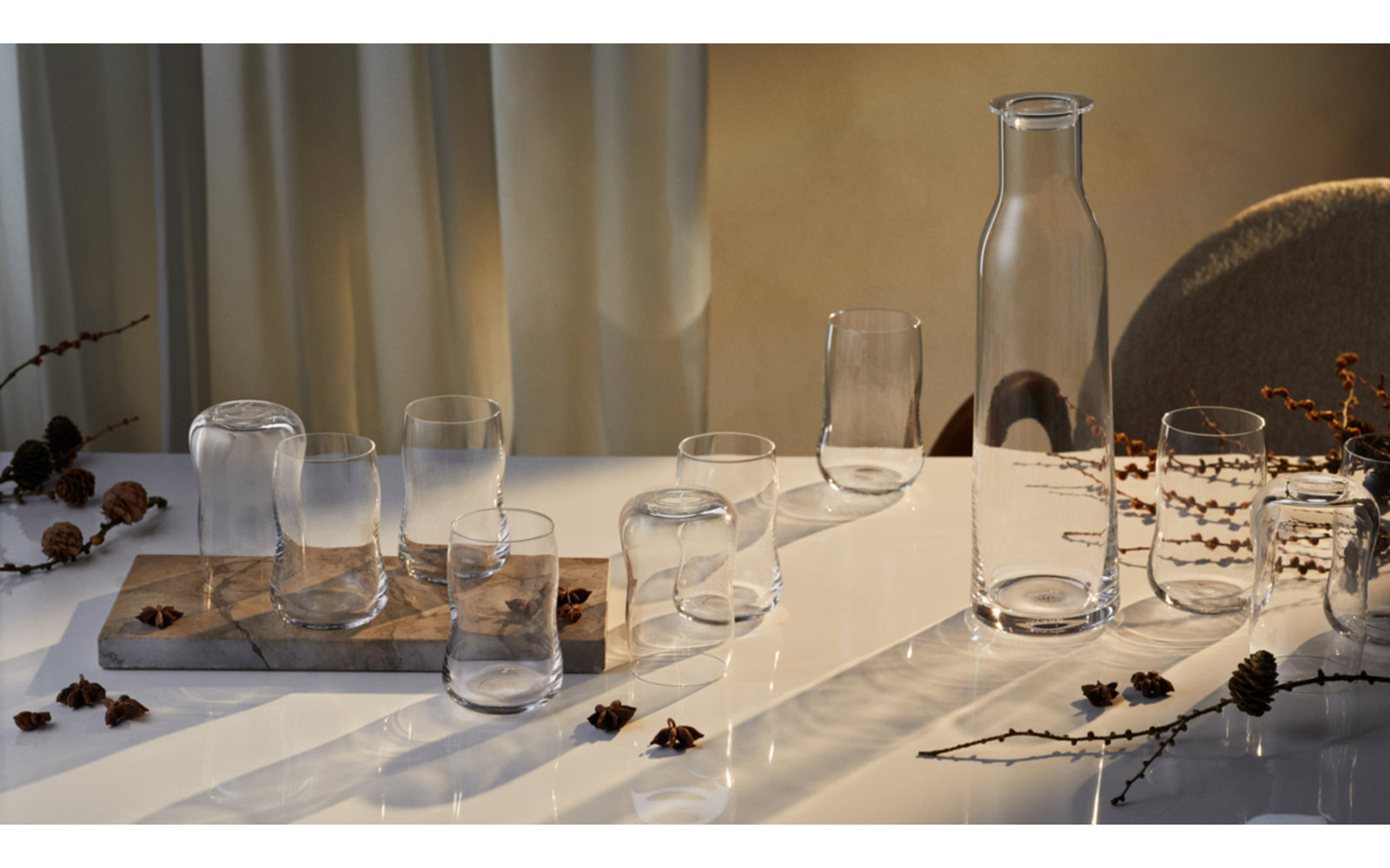 Future 12.5oz. Handmade Drinking Glass Set