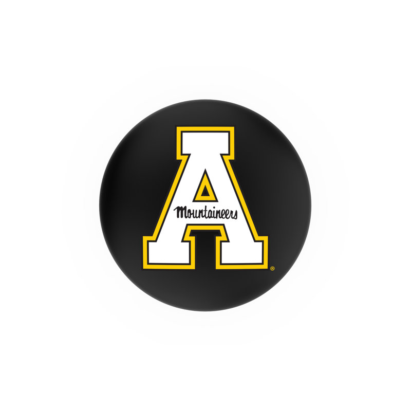 NCAA 36" Swivel Bar Stool, Appalachian State, Chrome