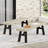 Wood Bench With Grey Finish, Weather Resistance And Delicate Slat Panels In Grey, Classic Panel Design, 600 Lbs Capacity