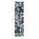 Mehul Abstract Machine Woven Area Rug in Blue/Ivory/Gray