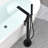 Floor Tub Spout with Diverter-73098567