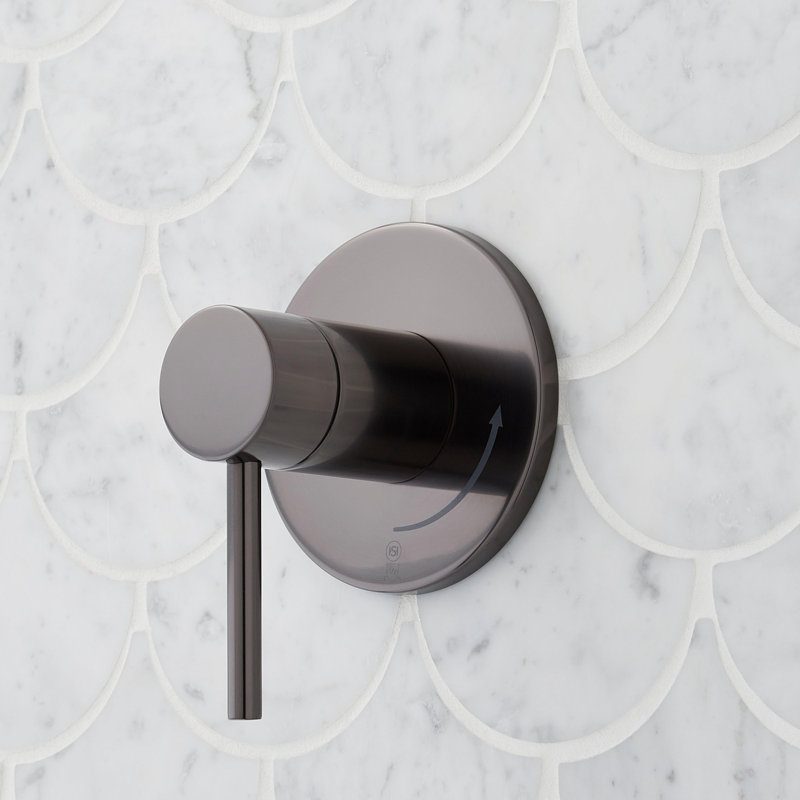 Lexia Thermostatic Shower System with Dual Showerheads and Hand Shower