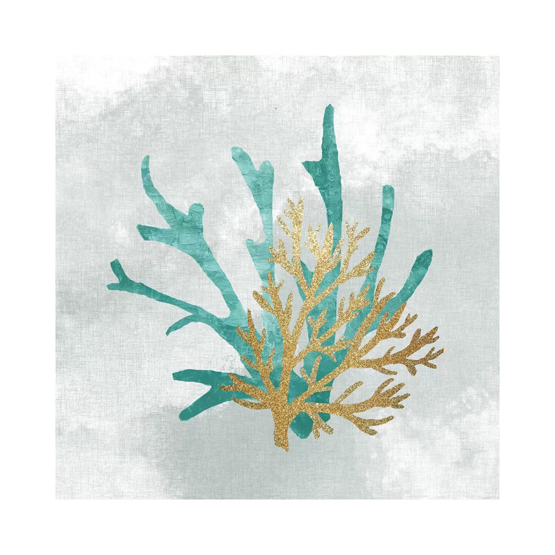 The Voice Of The Sea I by Kimberly Allen - Wrapped Canvas Painting, 30.48cm H x 30.48cm W x 1.91cm D