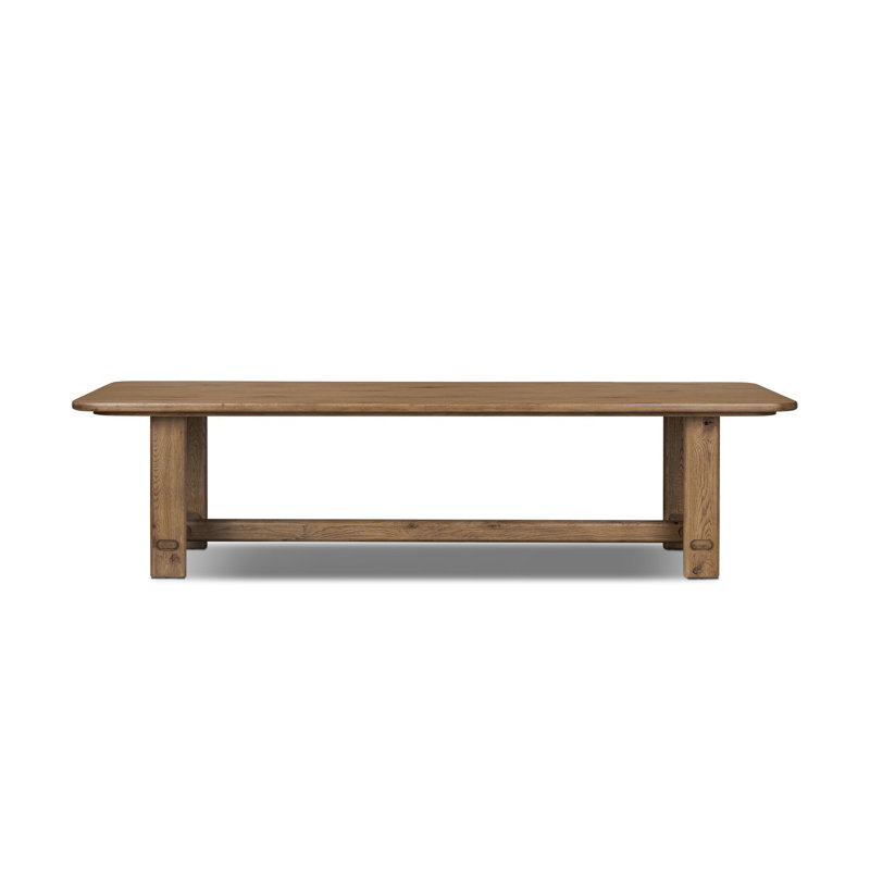 Bramwell Dining Table 118"-Weathered Oak