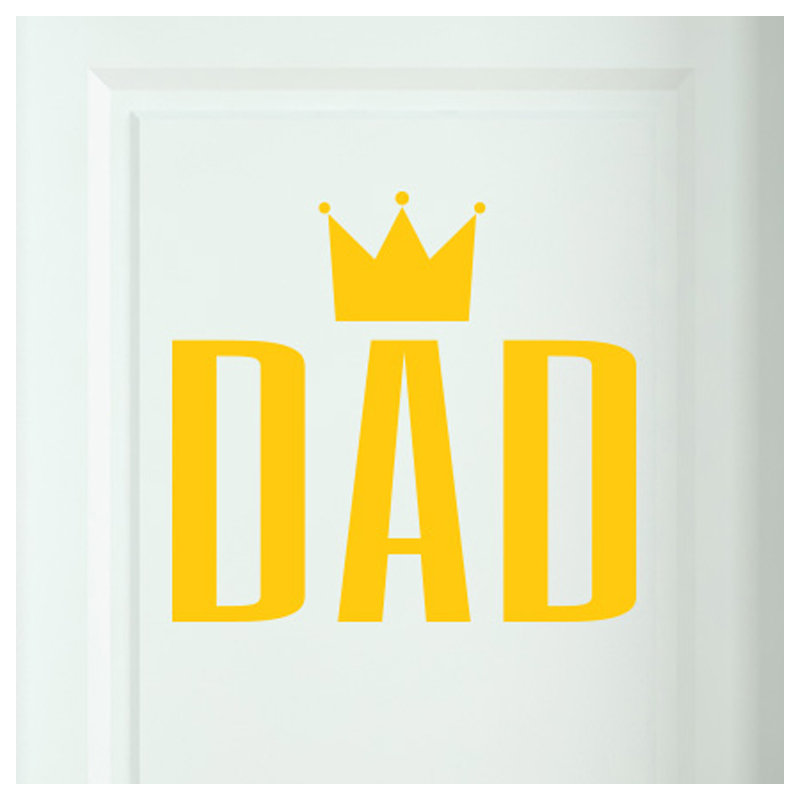 Wall Decal, Dark Yellow