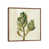Toile avec cadre en bois brun classique