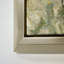 Hollyhocks Row Cool par Cheri Blum - Impression sur toile-1119606429-1119606409