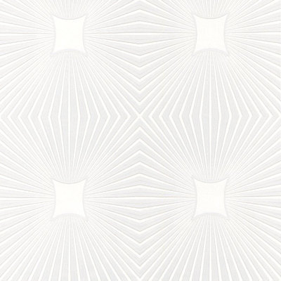 33' L x 21" W Paintable Wallpaper Roll