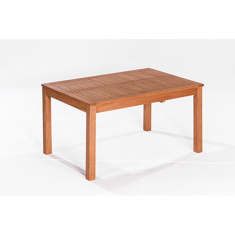 Adabpreet Square Wood Extendable Outdoor Dining Table , cm W 150cm cm D