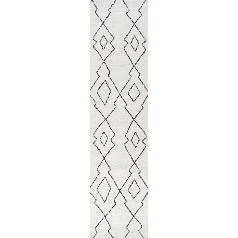 Tapis tissé à la machine Bradsher, Tapis de couloir 2 pi 3 po x 8 pi