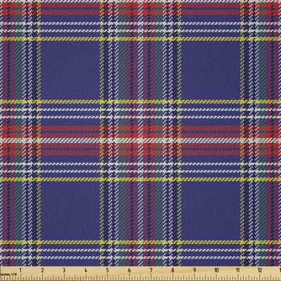Dawni Old Fashioned Scottish Tartan Multi-Purpose Fabric