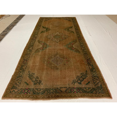 Tapis tribal Dakhia 5 x 11 rétro Anatolian