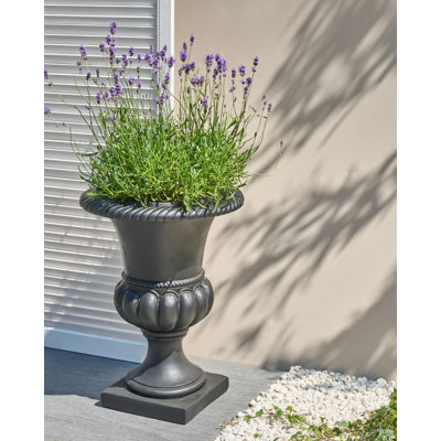 Plant Pot KAIR Ceramic 42 cm Graphite