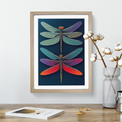 Unbelievable Dragonflies - Single Picture Frame Print