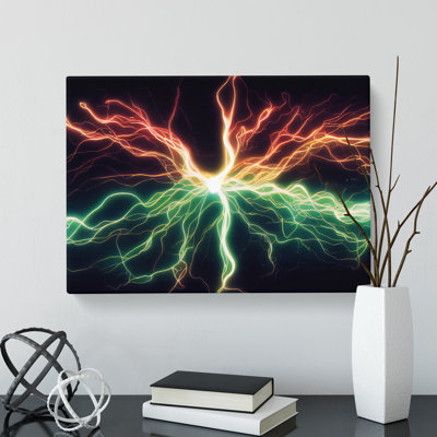 Electricity Art Vol.2 - Wrapped Canvas Print