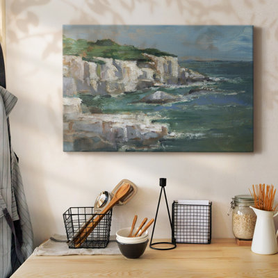 Toile tendue avec toile blanche I Sea