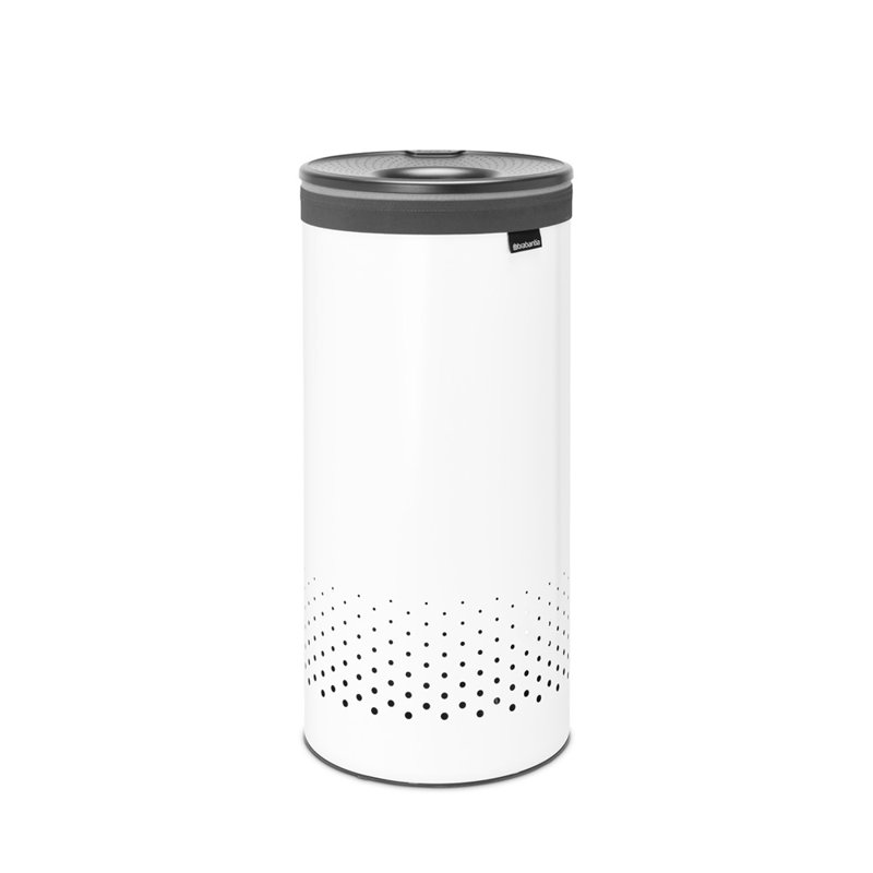 Panier à linge Brabantia, 9,2 gallons (35 L), Blanc