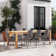 Anautica 8 - Person Patio Dining Set with Rectangular Table