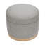 Naka 21.5" Wide Round Storage Ottoman with Storage-1708035282-1708035281