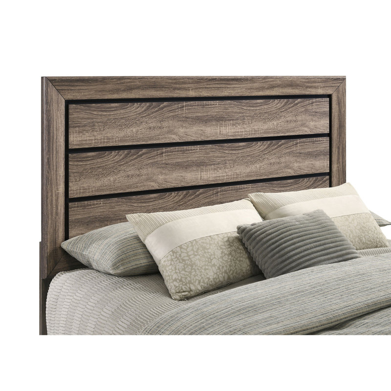 Standard Bed, King, Taupe