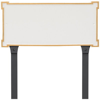 New Yorker 2-Line Lawn Address Sign