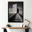 Noir et blanc, photo I - Tours, reproduction d'art mural-97170753-97170757