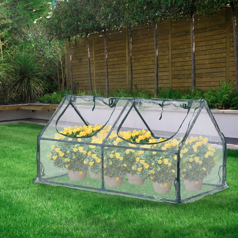 6'X3'x3' Mini Greenhouse, Clear