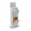 10 Gallon Modern Trash Can with Recycling Bin Combo Dual Compartment Indoor Composting Bin - Gray