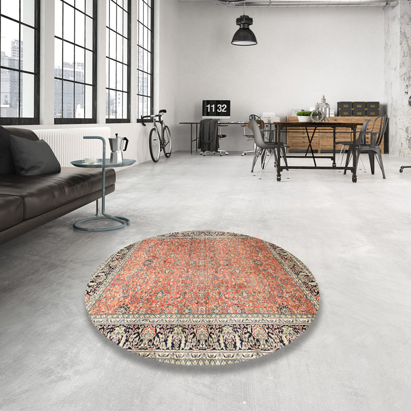 Krzysztof Oriental Indoor Rug, Round 4'