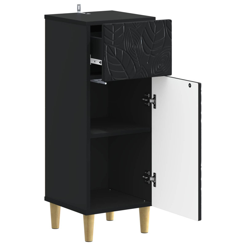 Bathroom Storage, Black