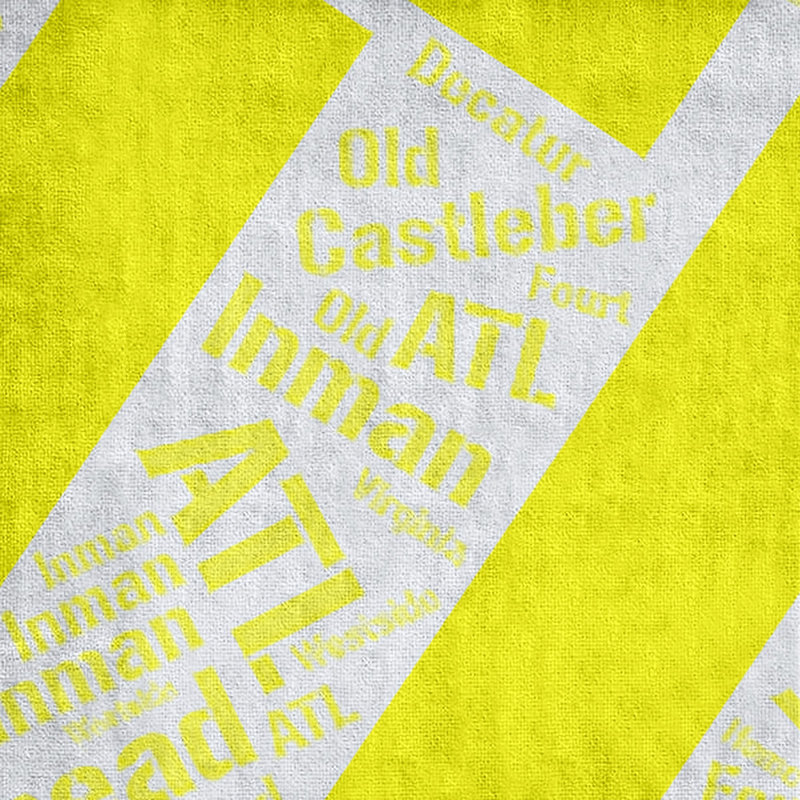 Bath Towel, Yellow, Poly/Cotton, Atlanta
